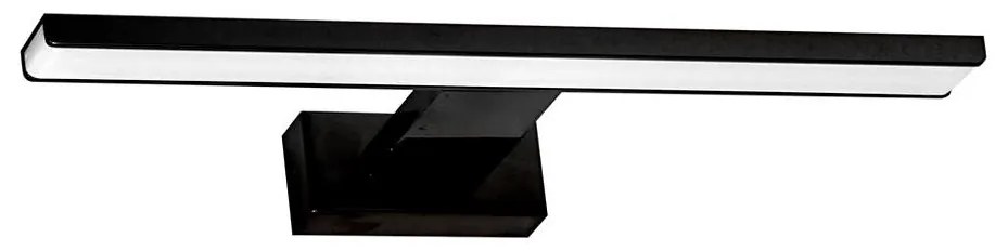 Aplica LED de perete pentru baie SHINE, 7W, 230V, 30 cm, IP44, negru