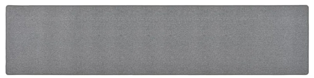 vidaXL Covor traversă, gri închis, 50x250 cm