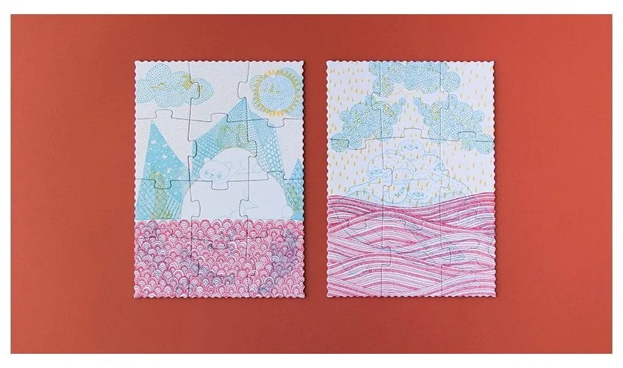 Puzzle Londji Coliba de gheață