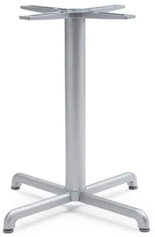 Bază masă exterior Nardi - Calice ALU, 47,5 x 47,5 x 72 cm Argento
