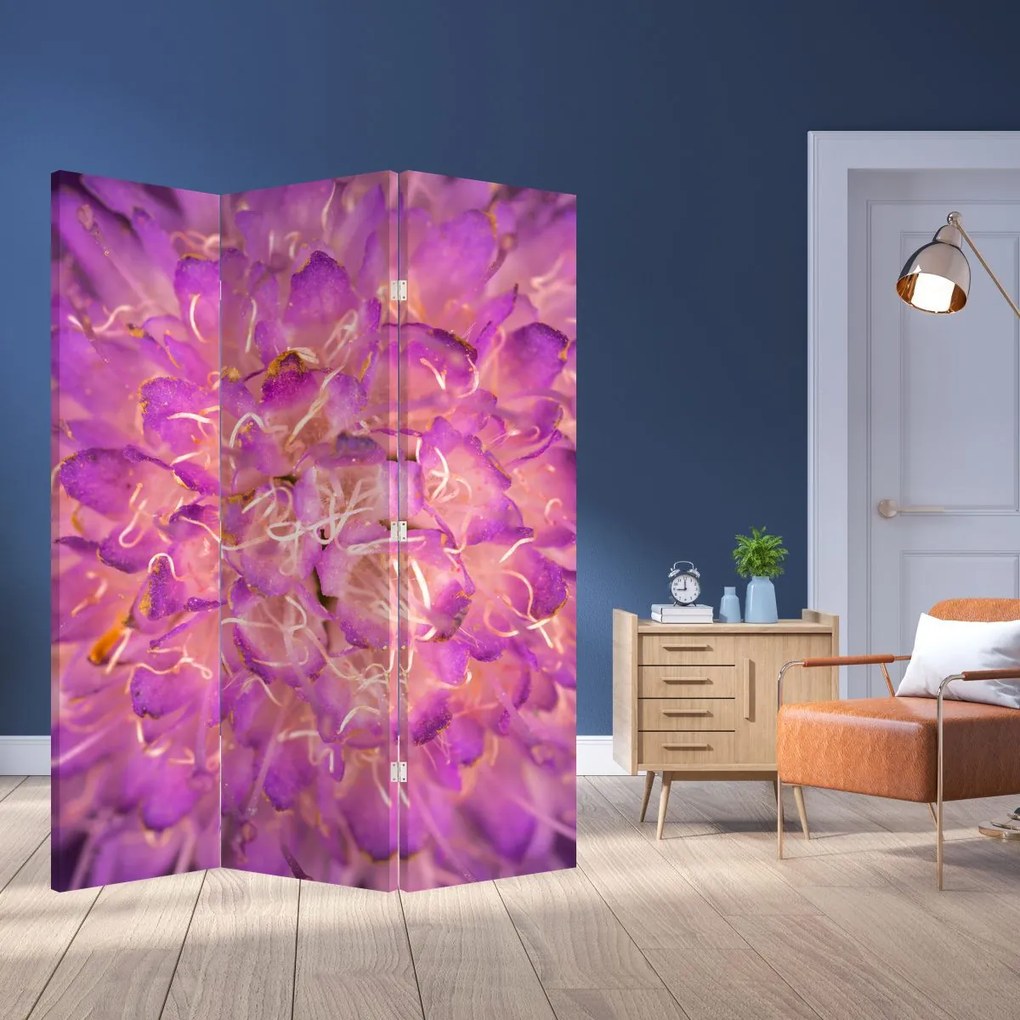 Paravan - Floare detailat (126x170 cm)