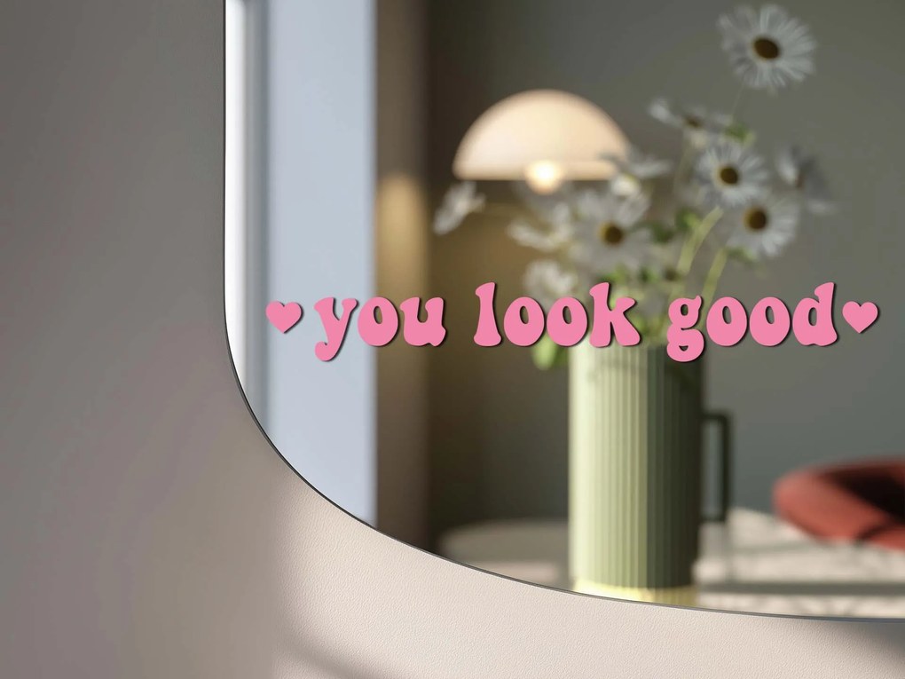 Autocolant pentru oglindă S12 – You look good