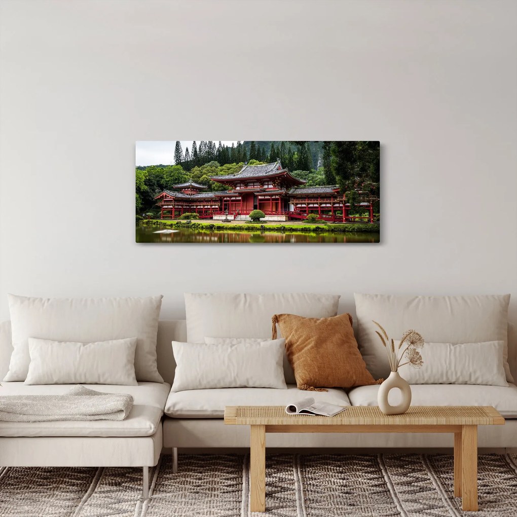 Tablou - arhitectura Chinezească (120x50 cm)