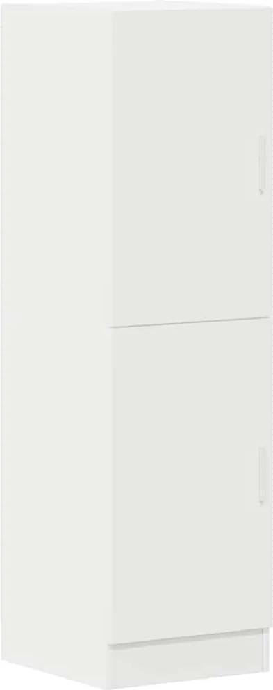 vidaXL Dulap de bucătărie, alb, 38x41,5x131,5 cm, lemn prelucrat