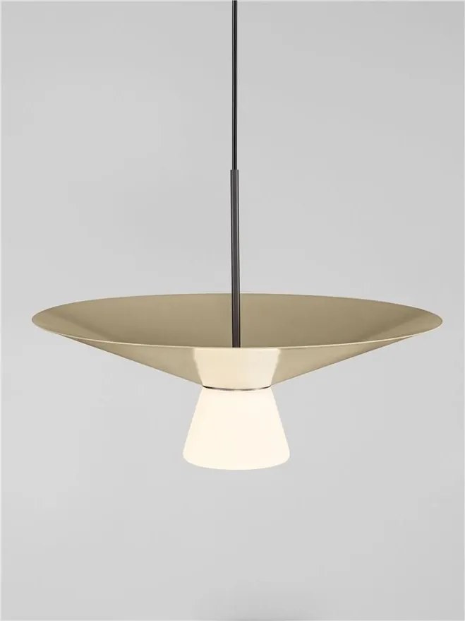 Lustra LED suspendata BARIS White Tea 38cm