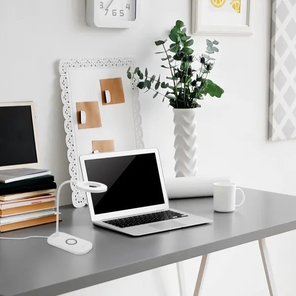 Rabalux 74014 - Lampă de birou LED HARDIN, tactilă, dimabilă, 5W, albă