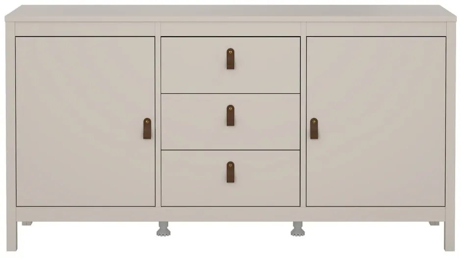 Comodă grej 152x80x38 cm Madrid – Tvilum