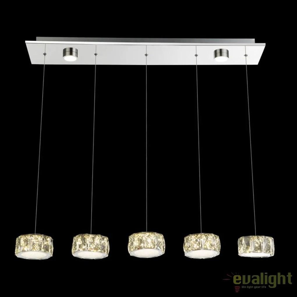 Lustra LED cu 5 pendule Amur 49350-52H GL