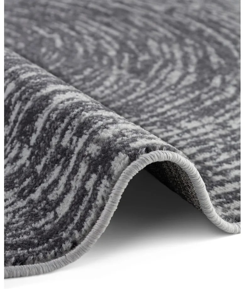 Covor gri rotund ø 120 cm Gloria Cavallo – Hanse Home