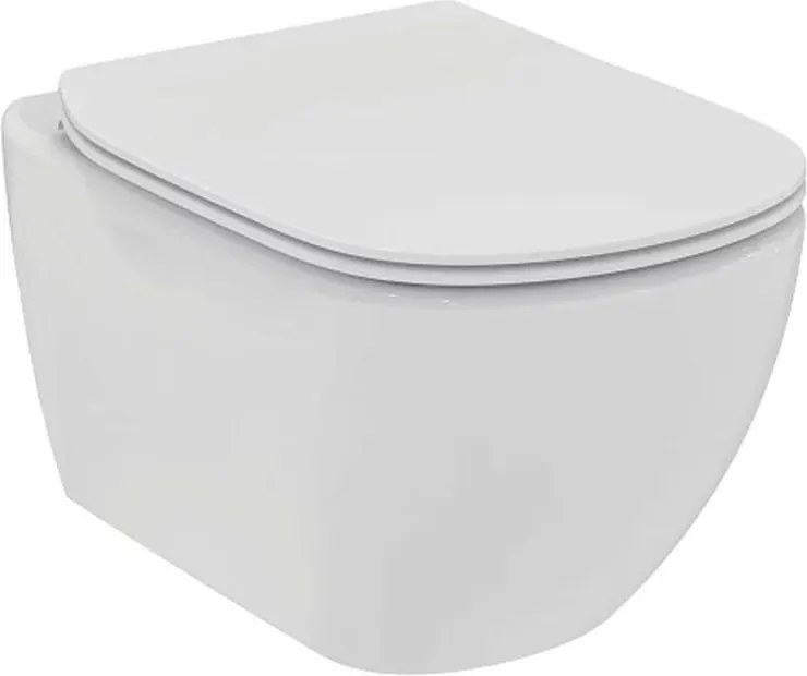 Vas wc suspendat Rimless cu functie bideu alb Ideal Standard Tesi