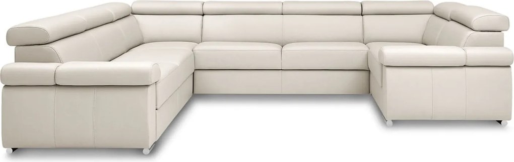 Colțar lemn masiv Zoom cu pat și ladă de depozitare –, 333 × 91 × 261 cm - Stânga