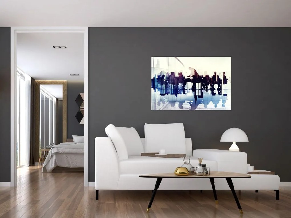 Tablou cu muzicieni (90x60 cm)