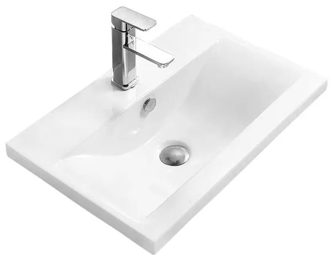 Mexen Emma chiuvetă Montaj încastrat în blat 42 x 39 cm, Albă - 25054200