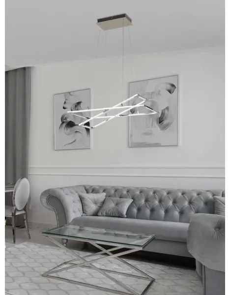 Lustră LED pe cablu KSEROS LED/35W/230V