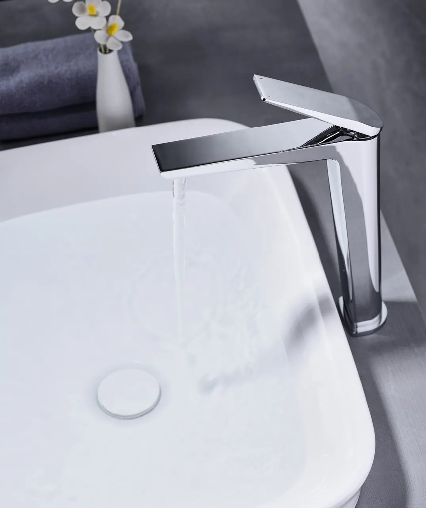 Baterie lavoar Premium, Modern Edition 5007, Inalta Cromat