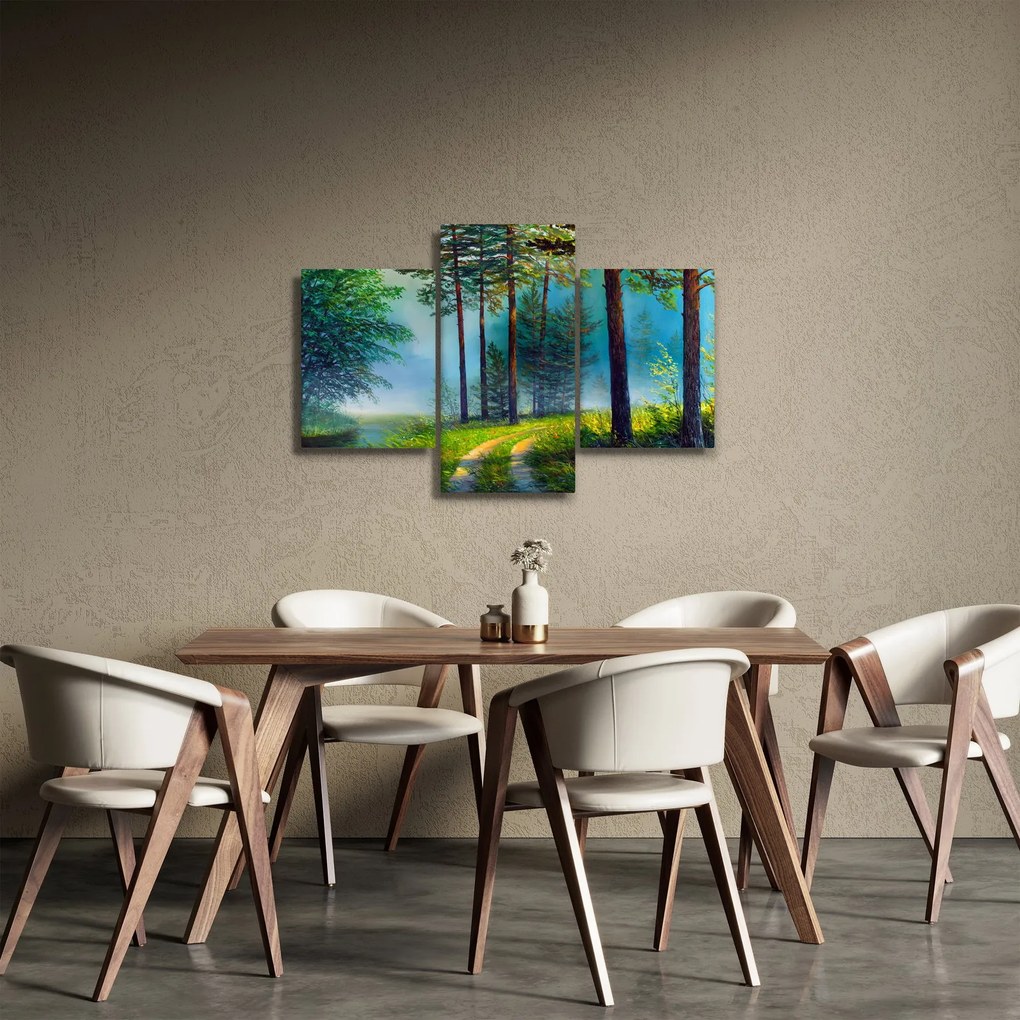 Tablou - Pictură în ulei de peisaj (90x60 cm)
