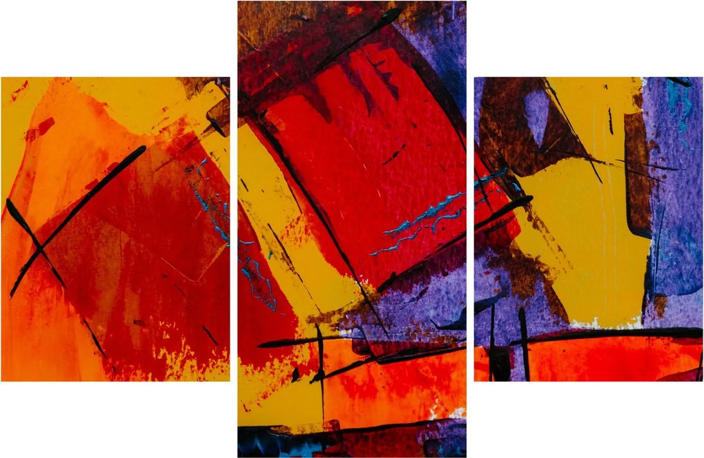 Tablou cu abstracție (90x60 cm)