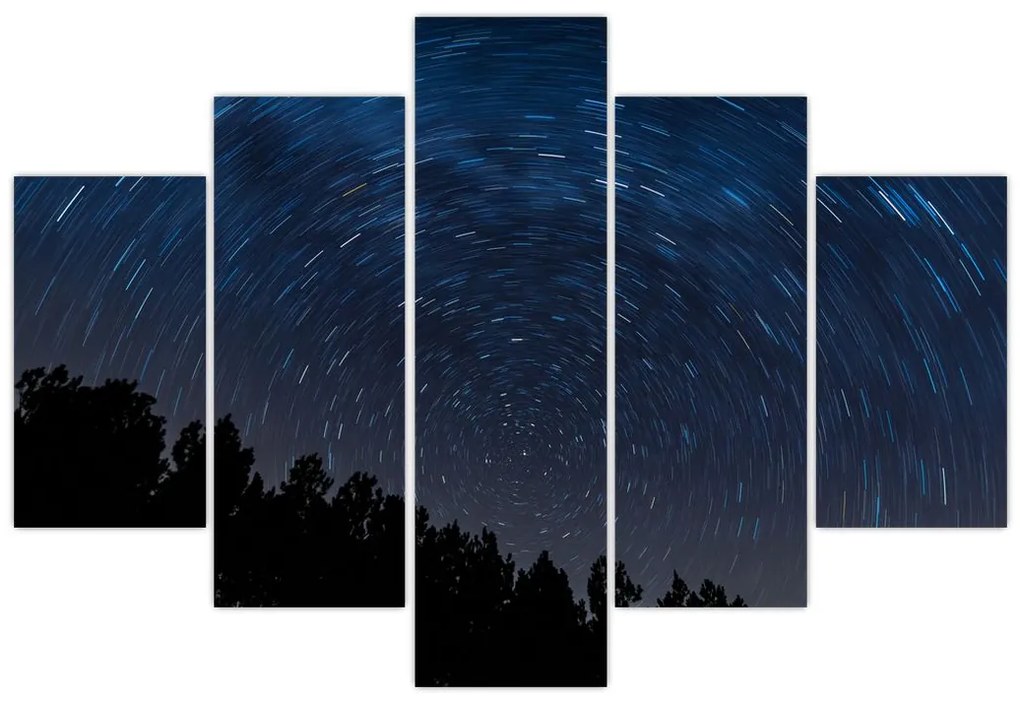 Tabloul cu cerul nocturn (150x105 cm)