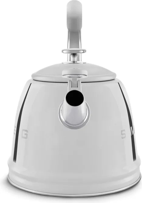 Ceainic cu fluier Smeg WKF01SS, 2,3 l, Inducție, Maner rece, Otel, Argintiu