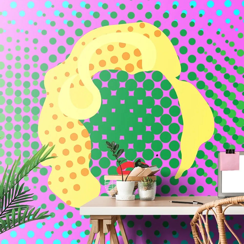 Tapet autoadeziv Marilyn Monroe în stil pop art