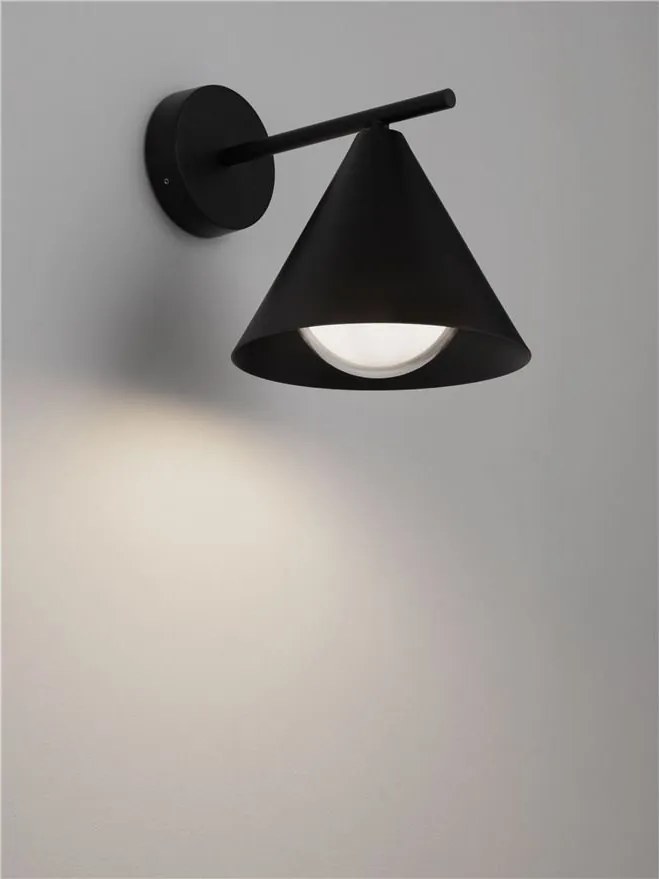 Aplica de perete exterior IP65 ORIX negru