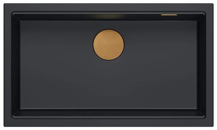 Chiuveta din granit Logan 110 negru