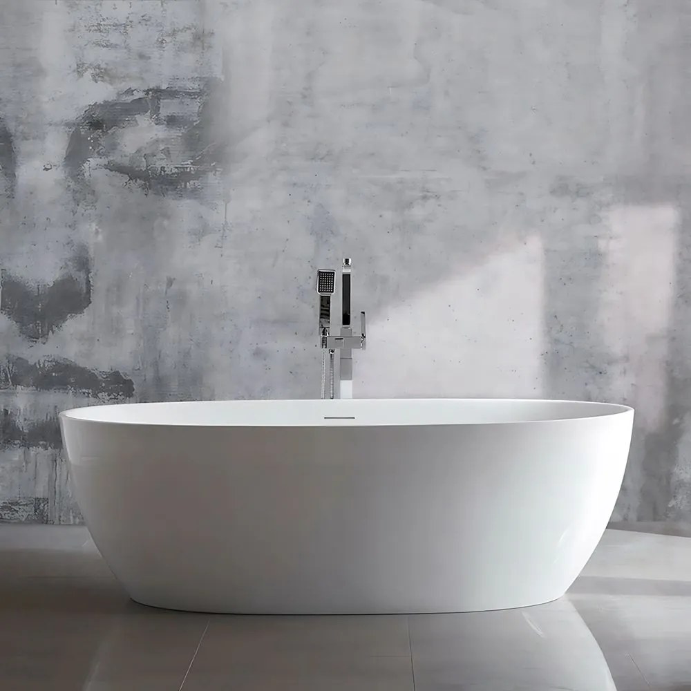 Cadă acrilică freestanding ROMA 170