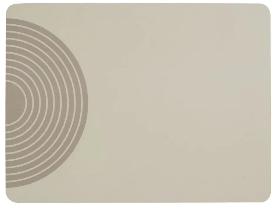 Scurgător de vase bej din cauciuc 40x30 cm Dima – Wenko