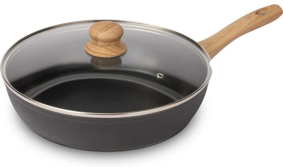 Lamart LT1259 tigaie cu capac Natur, diametru 28cm
