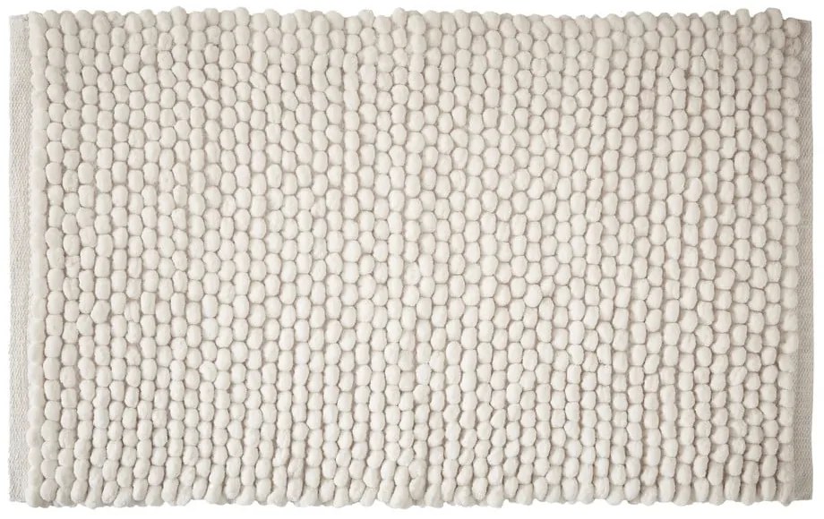 Covoraș de baie alb 50x80 cm Aspen Bobble – Bianca