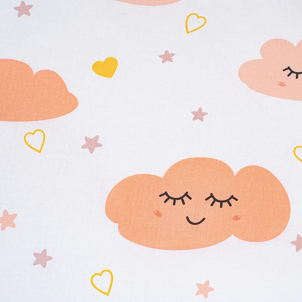Lenjerie de pat din bumbac 4Home Pink Clouds