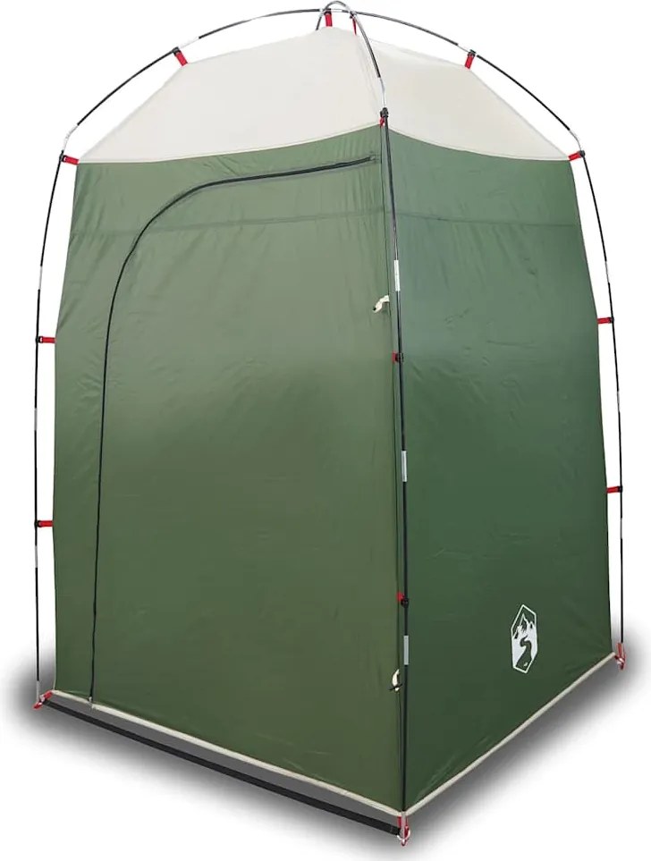 vidaXL Cort de duș, verde, impermeabil