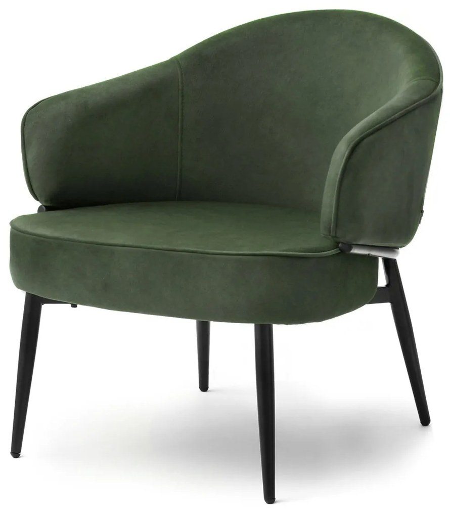 Fotoliu Alfredo (verde + negru). 1109870