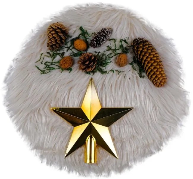Spitz pentru brad Steaua 20 cm GOLD