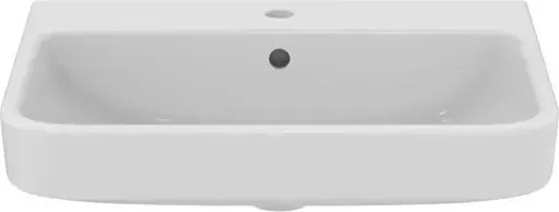 Lavoar suspendat Ideal Standard i.life B alb lucios 50 cm cu orificiu baterie si preaplin