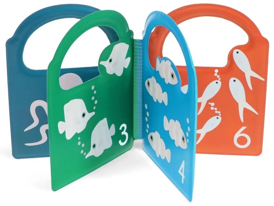 Jucărie interactivă Colour changing bath book Ocean – Rex London