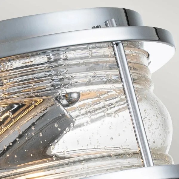 Quintiesse QN-ASHLANDBAY-F-PC-BATH - Plafonieră pentru baie ASHLAND 2xE27/60W/230V IP44