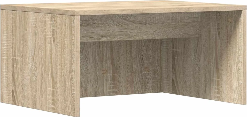 vidaXL Birou montat pe perete Pe perete Stejar Sonoma 60 x 45 x 30 cm