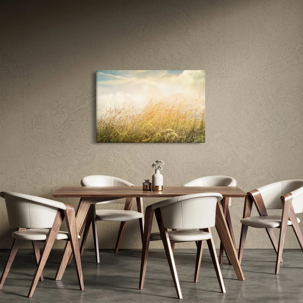 Tablou - Câmp toamna (90x60 cm)