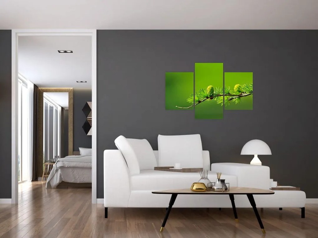 Tablou con verde (90x60 cm)