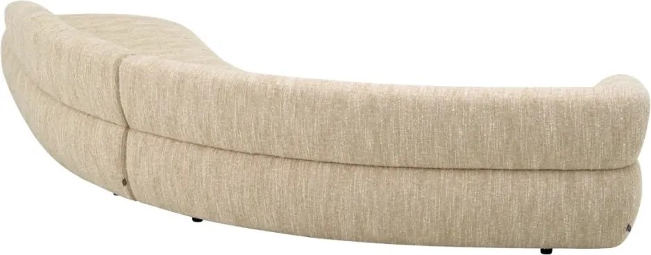 Canapea design LUX Cordova, Boucle sonata crem