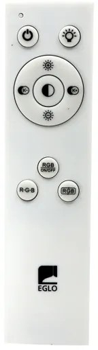 Plafonieră LED RGBW dimabilă LAZARAS LED/22W/230V Eglo 99842 + telecomandă