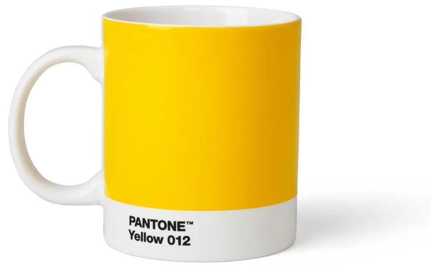 Cană Pantone, 375 ml, galben