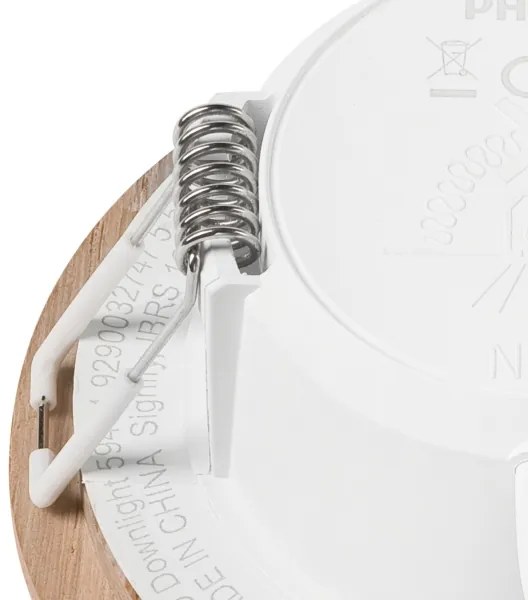 LED spot WOODY 5,5W 230V 4000K stejar Ø10 cm plafonieră