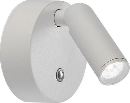 Ideal Lux - Aplică spot de perete LED reîncărcabilă și dimabilă BEAN LED/3W/5V CRI 95, alb