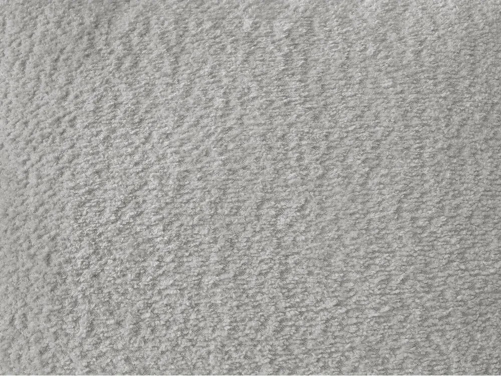 Colțar gri deschis extensibil/cu spațiu de depozitare cu tapițerie din țesătură bouclé (cu colț pe partea dreaptă/cu șezlong) Montaigne – Bobochic Paris