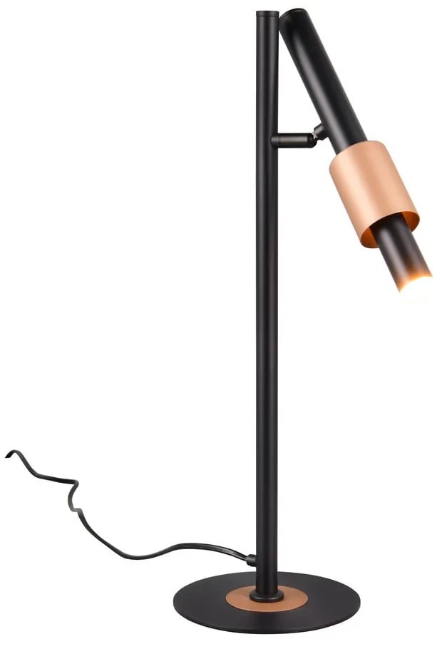 Veioză neagră-bronz LED (înălțime 50 cm) Ikaris – Trio Select