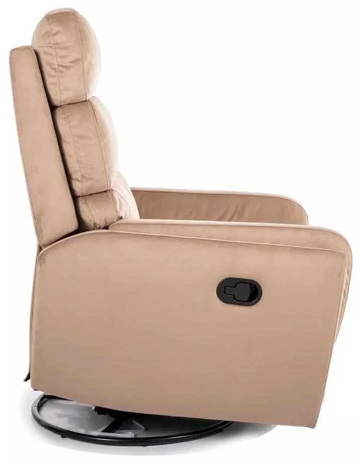 Scaun reclinabil Belfort Velvet, bej