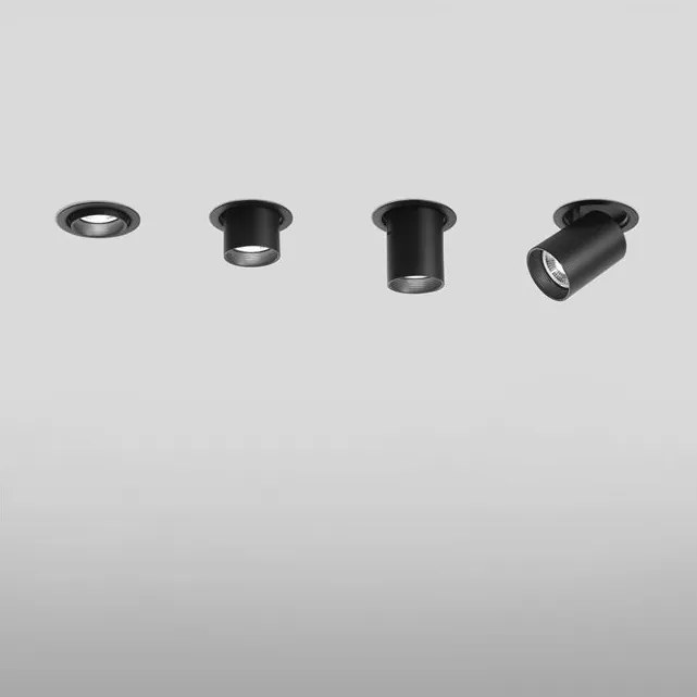 Spot incastrabil pentru tavan fals, Juno negru 15W NVL-7770443