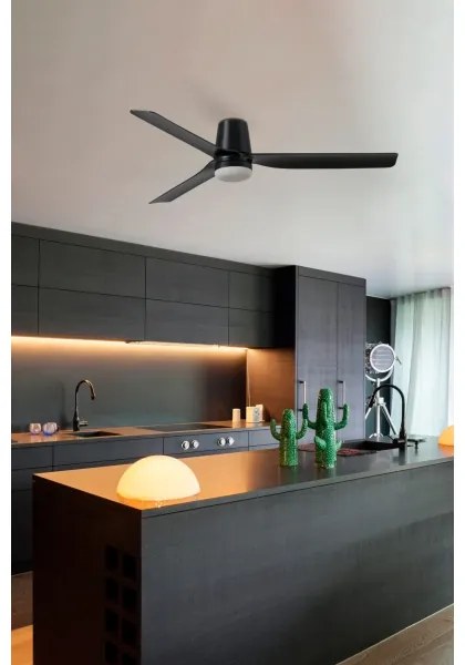 Ventilator LED dimabil FARO 33829-1TW PUNT TUB M LED/18W/230V 3000/4200/6500K + telecomandă